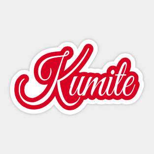 Kumite Klassic Sticker
